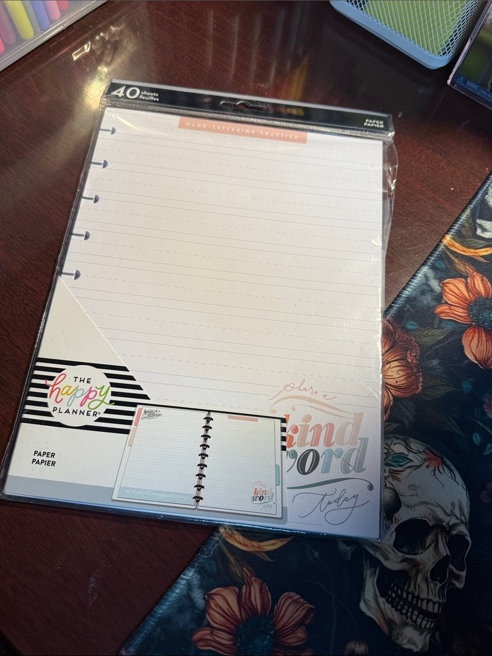 Happy Planner Hand Lettering Practice Classic Paper Refill - 1 available